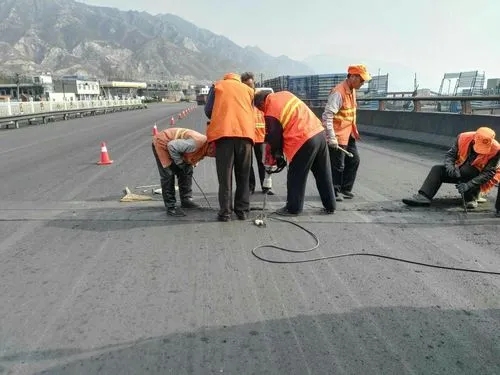 隆广镇道路桥梁病害治理